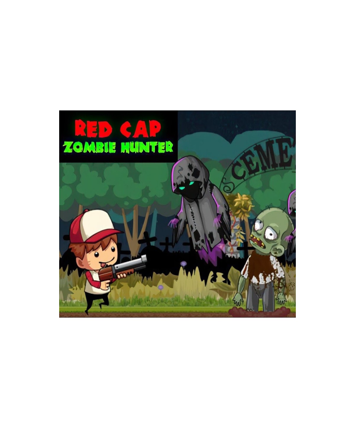Red Cap Zombie Hunter Steam Key GLOBAL